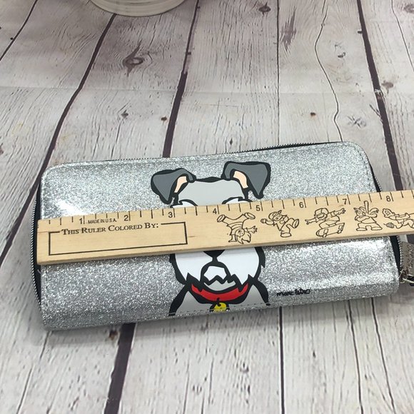 🛍️🛍️SOLD Marc tetro silver wallet with schauzer - Picture 6 of 6